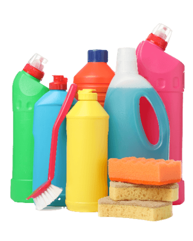 Productos ecológicos utilizados por empresa de limpieza en Mataró
